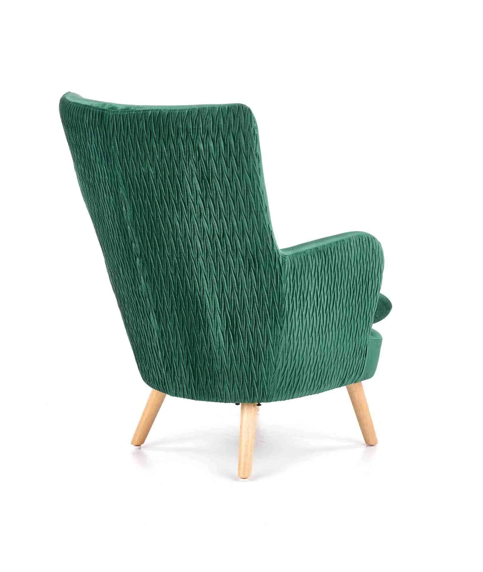 ZO-ZF101212-4 Tamsiai žalias RAVEL lounge fotelis moderniame interjere