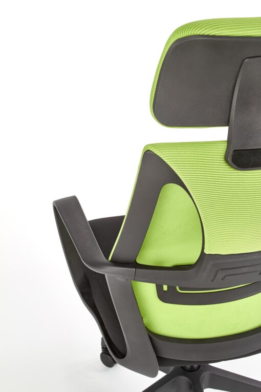 VALDEZ office chair, spalva: black / green