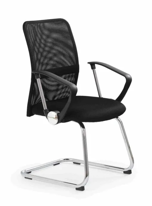 Biuro kėdė VIRE SKID chair spalva: black