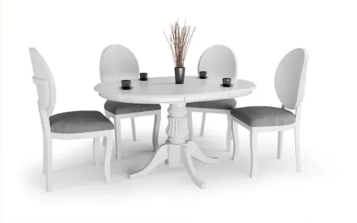 Stalas WILLIAM table spalva: white