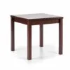 GRACJAN table spalva: dark walnut