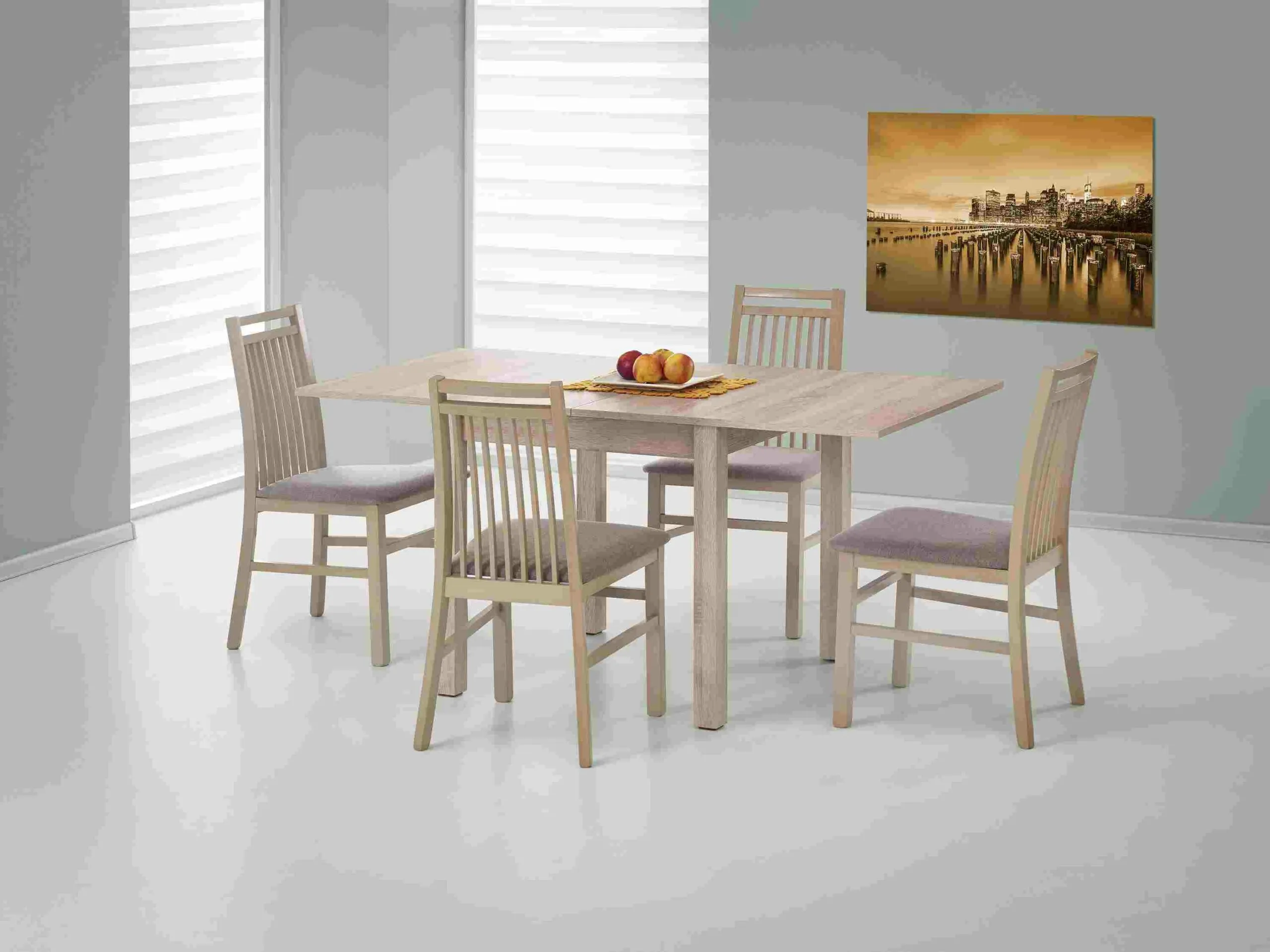 ZO-ZF101618-1 GRACJAN table spalva: sonoma oak