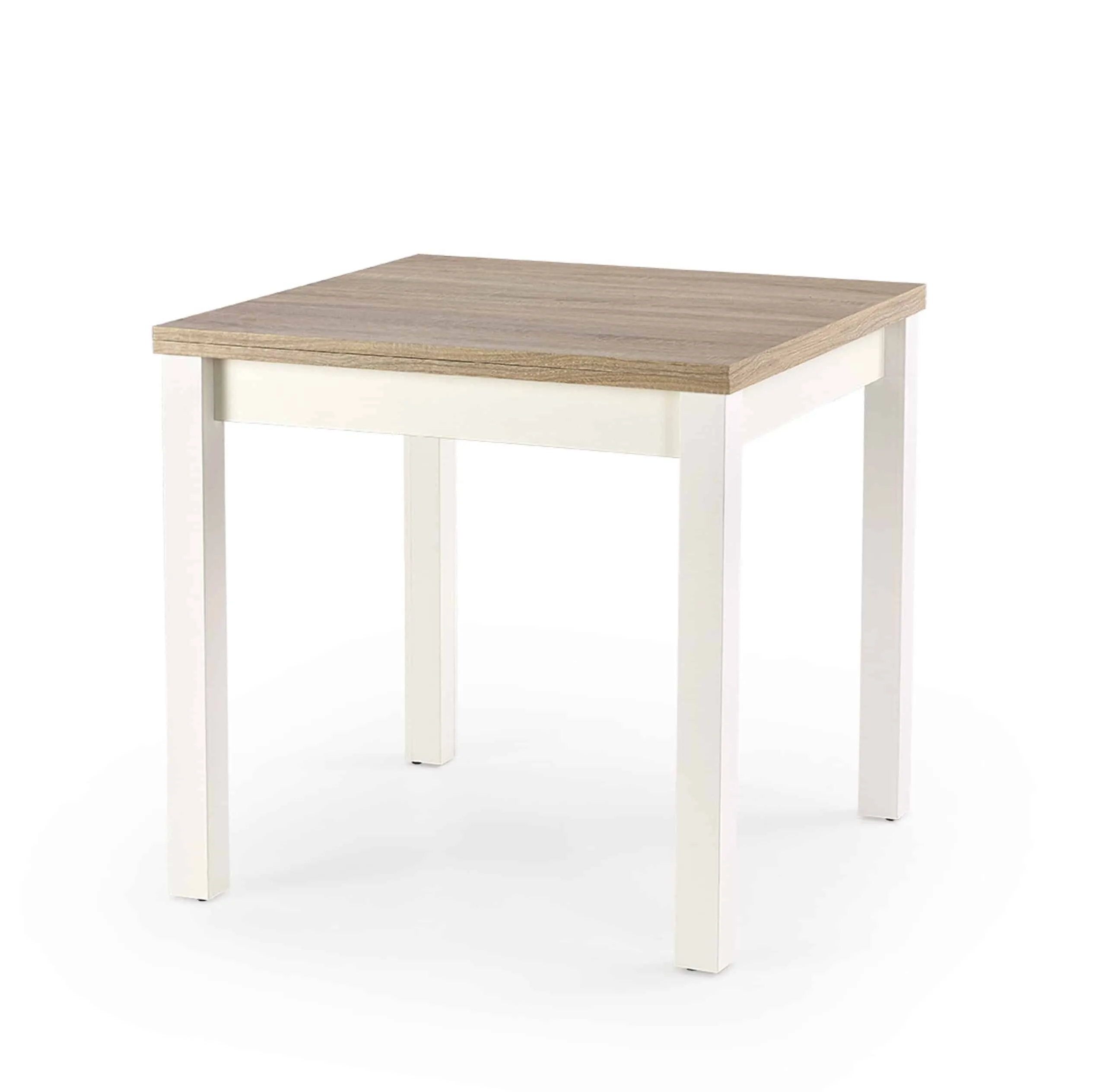 ZO-ZF101619-3 Modernus GRACJAN stalas sonoma oak ir baltos spalvos