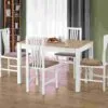 KSAWERY table spalva: sonoma oak / white