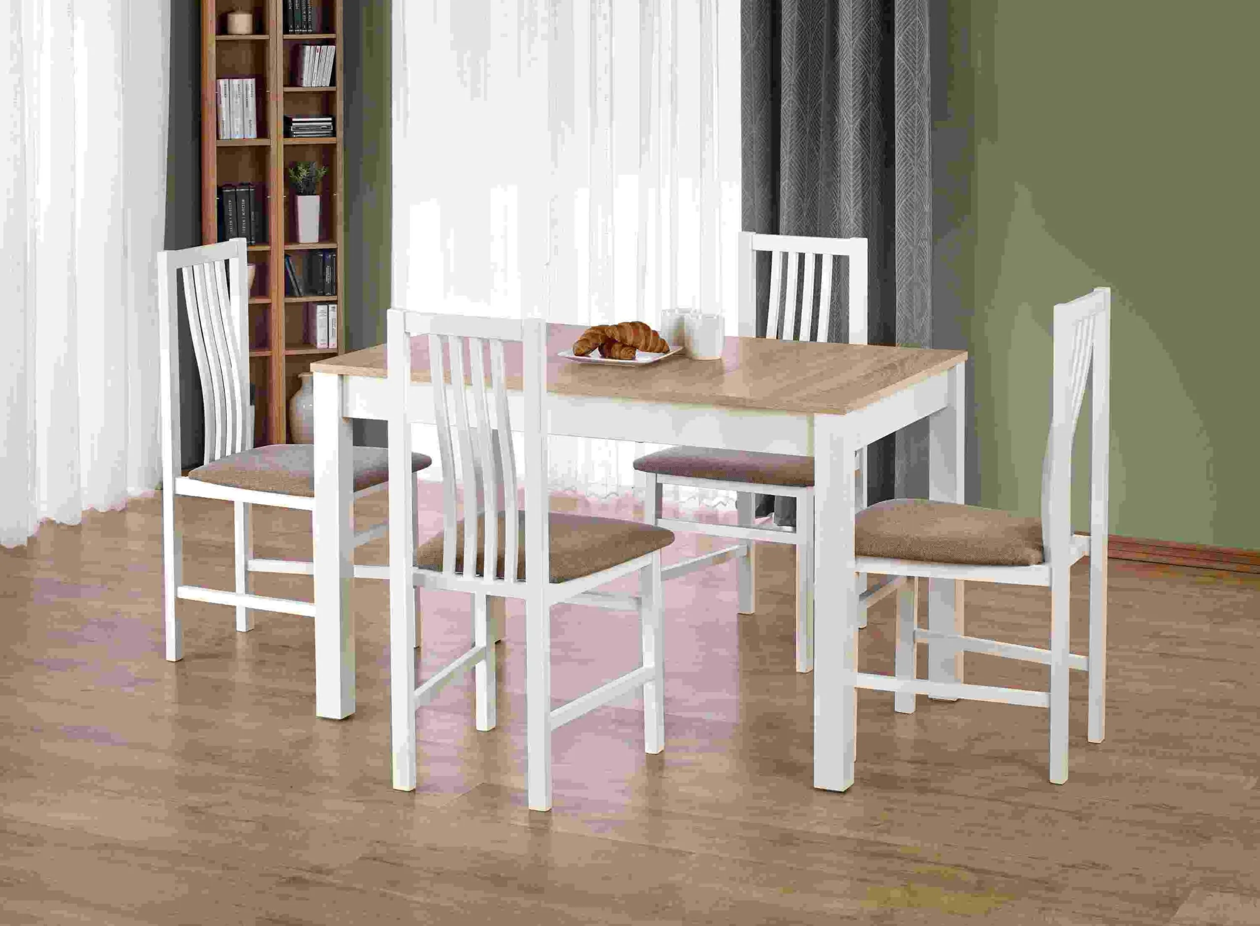 ZO-ZF101651-1 KSAWERY table spalva: sonoma oak / white