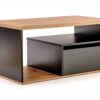 PANTERA c. table, spalva: wotan oak/black