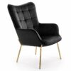 CASTEL 2 l. chair, spalva: black