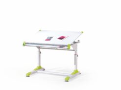 COLLORIDO desk spalva: white/green/pink