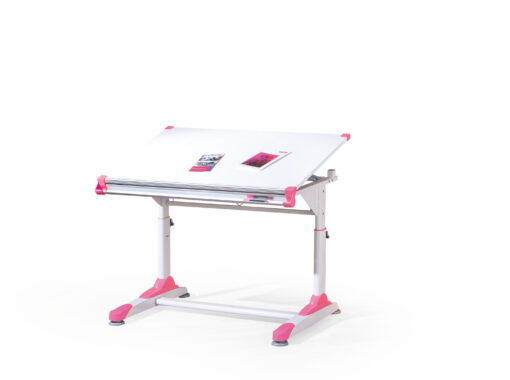 COLLORIDO desk spalva: white/green/pink