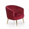 CROWN l. chair, spalva: dark red