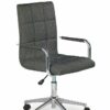 GONZO 3 children chair spalva: dark grey