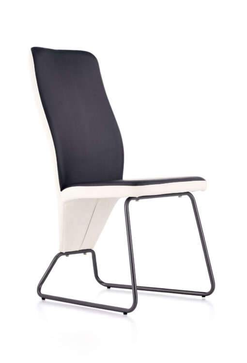 K300 chair, spalva: white / black