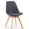 K303 chair, spalva: dark grey