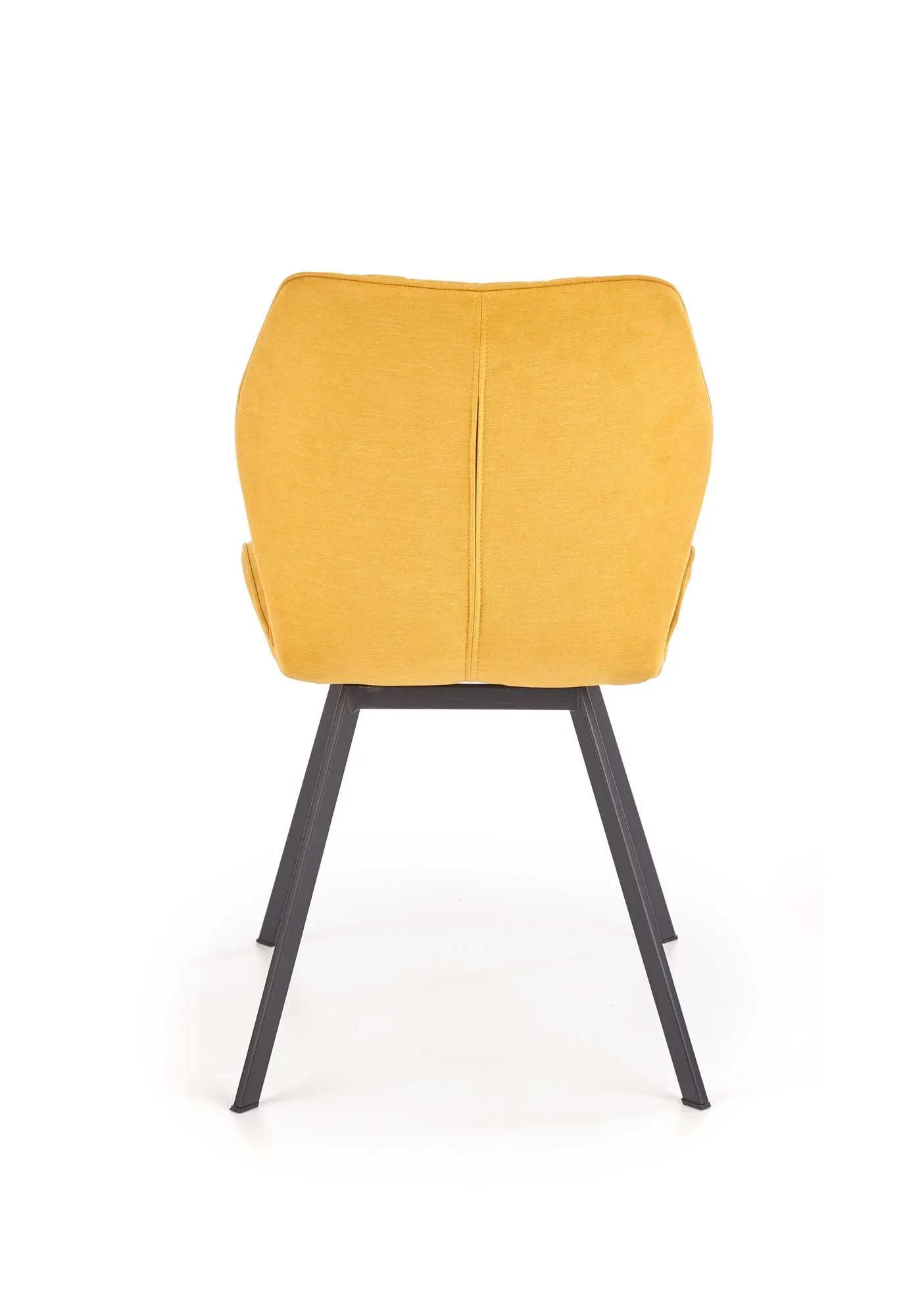 ZO-ZF100761-4 Mustard spalvos K360 kėdė moderniame interjere