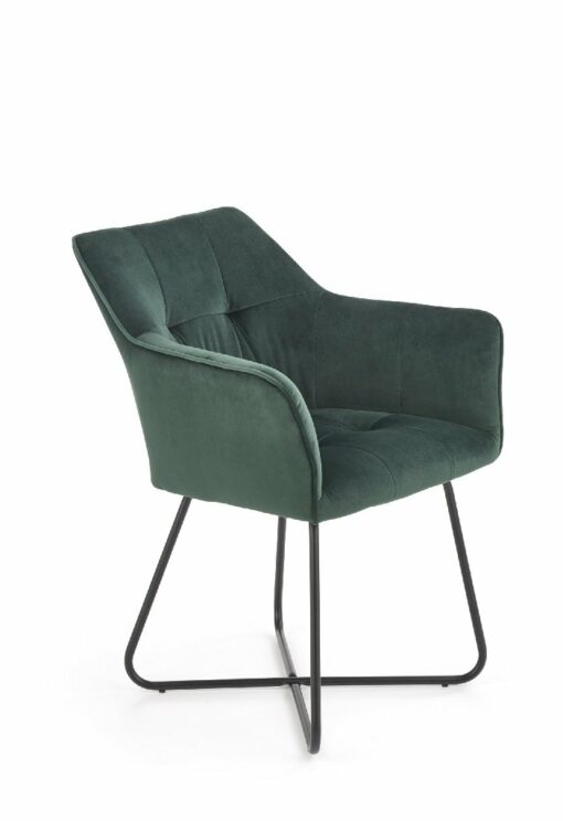 K377 chair, spalva: dark green