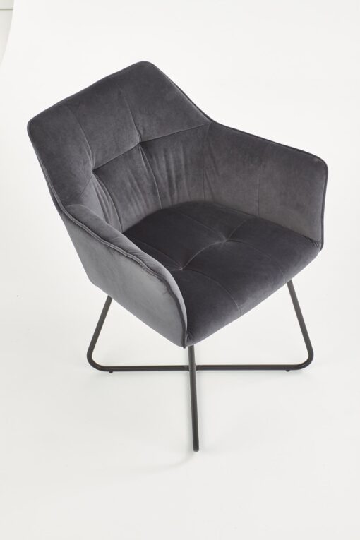 K377 chair, spalva: grey