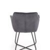 K377 chair, spalva: grey