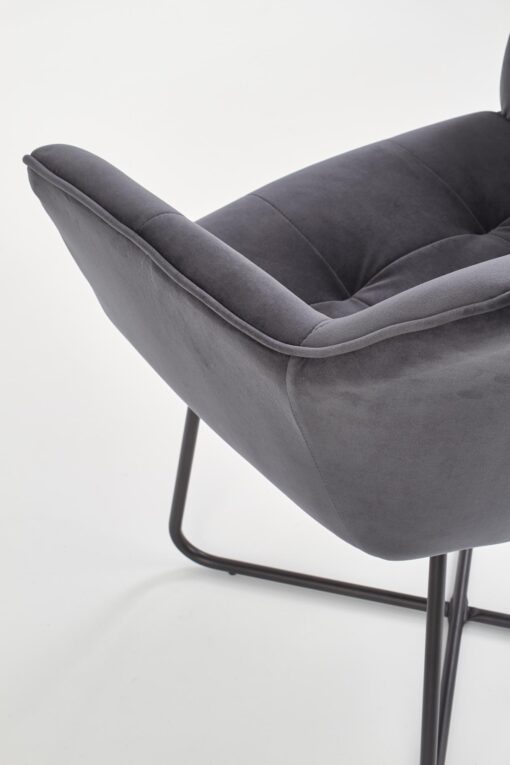 K377 chair, spalva: grey