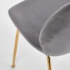 K381 chair, spalva: grey
