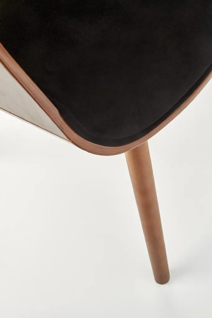ZO-ZF100822-11 Walnut ir juodos spalvos K396 kėdė moderniame interjere