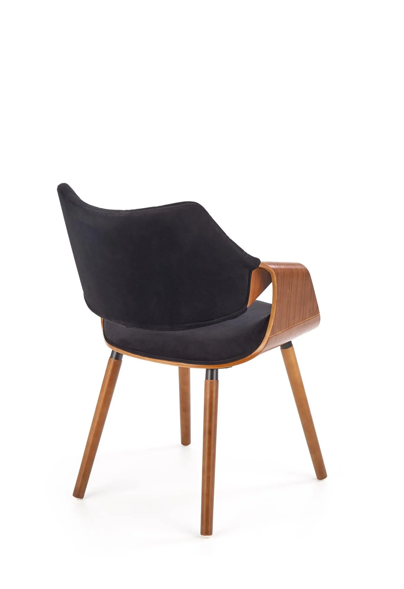 ZO-ZF100822-8 K396 kėdė walnut ir juoda spalva moderniam interjerui