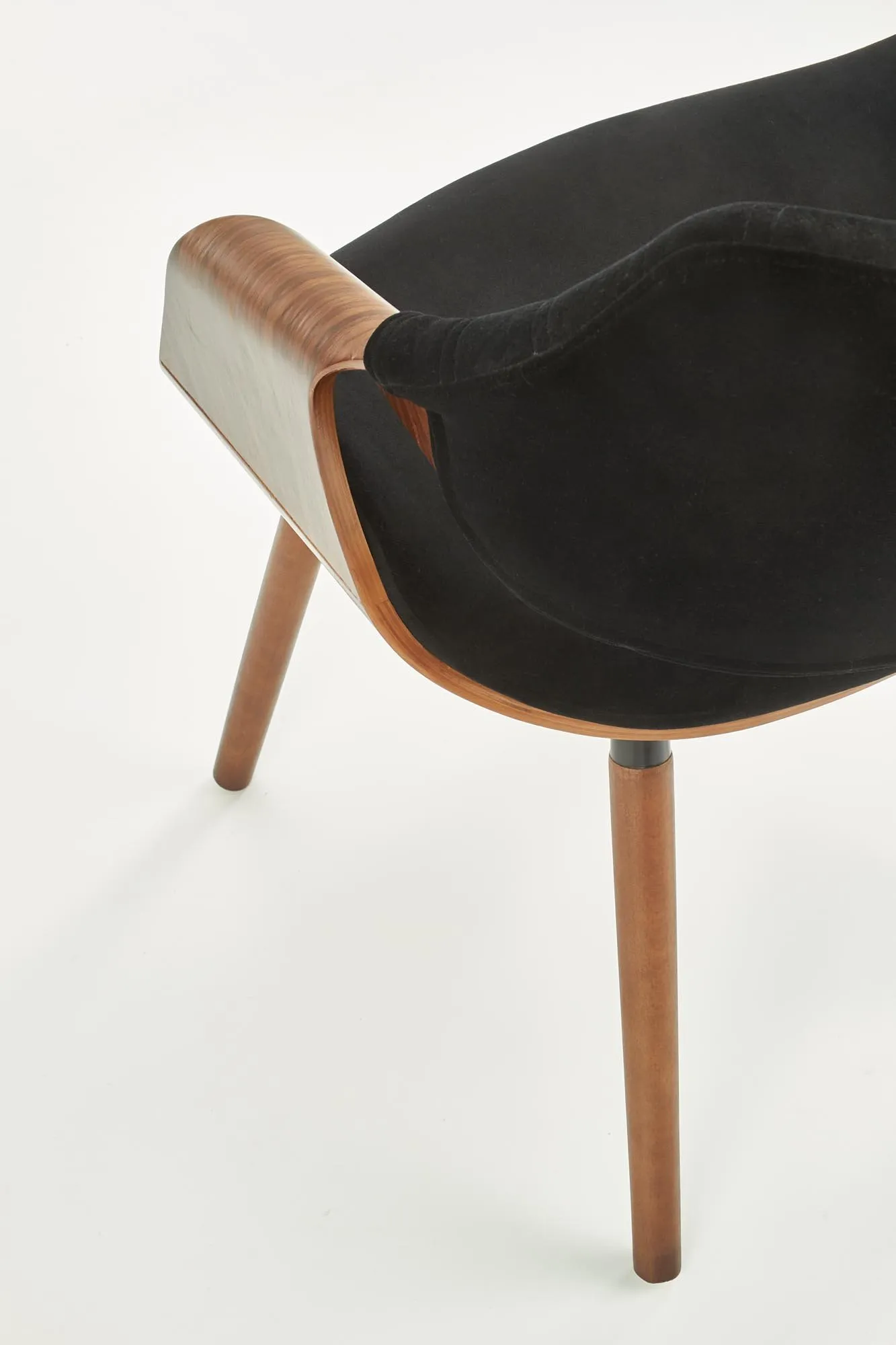 ZO-ZF100822-9 Walnut ir juodos spalvos K396 kėdė moderniam interjerui