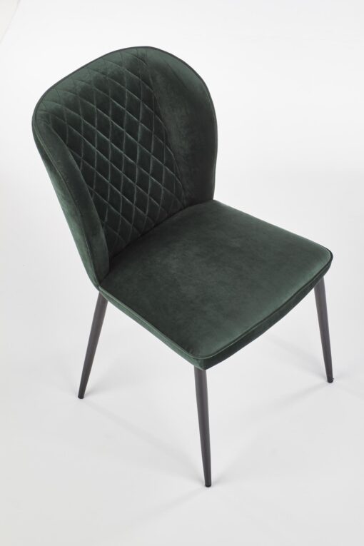 K399 chair, spalva: dark green