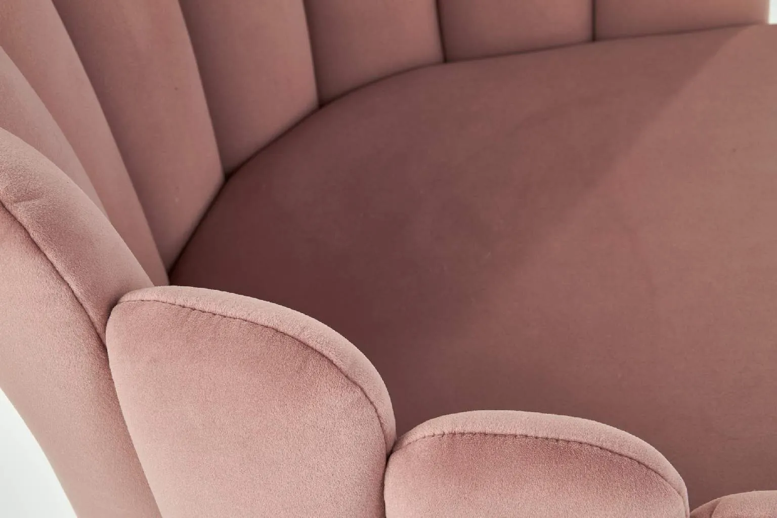 ZO-ZF100850-9 Rožinė K410 kėdė moderniame interjere su elegantiška forma