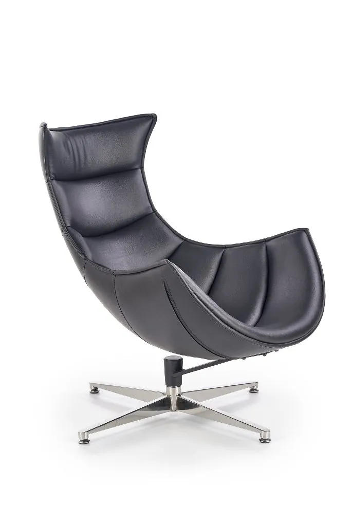 ZO-ZF100974-1 LUXOR leisure chair, spalva: black