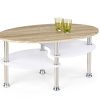 MEDEA coffee table spalva: sonoma oak/extra white