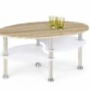 MEDEA coffee table spalva: sonoma oak/extra white