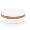 MICHELLE c. table, spalva: white / golden oak