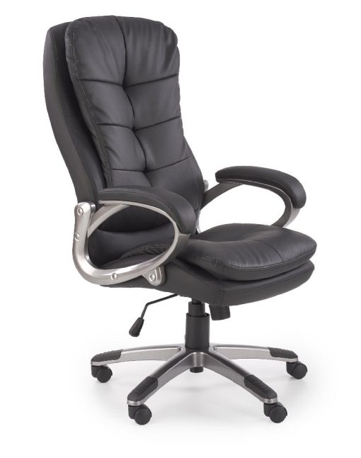 PRESTON executive office chair spalva: black