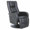 PULSAR recliner chair, spalva: black