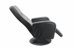 PULSAR recliner chair, spalva: black