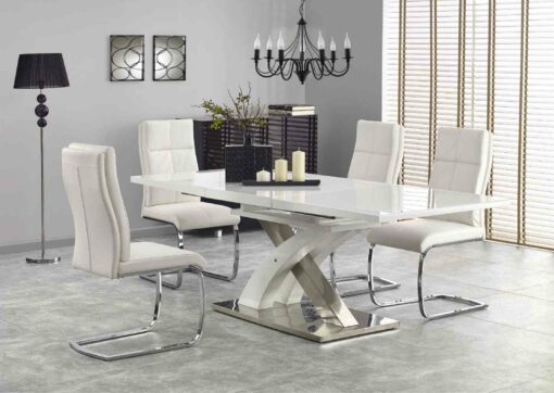 SANDOR 2 table, spalva: extra white