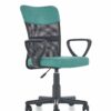 TIMMY o.chair, spalva: turquoise / black