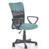 TIMMY o.chair, spalva: turquoise / black