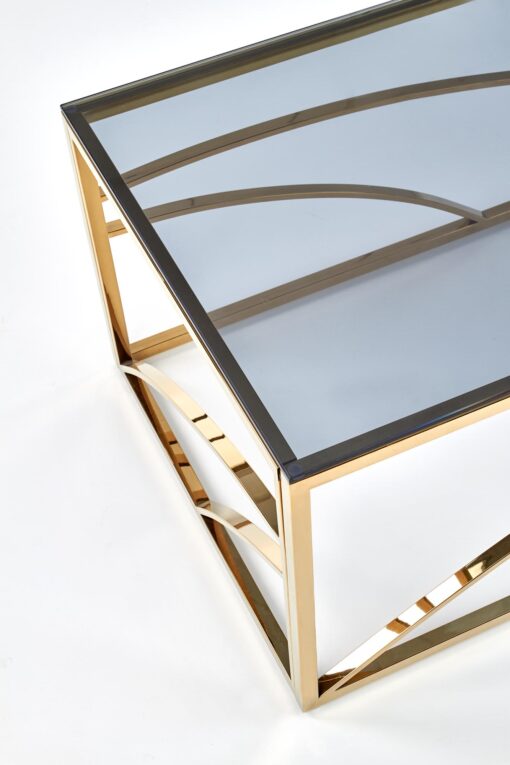 UNIVERSE square gold c. table