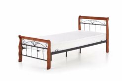 VERONICA bed 90 cm spalva: ant. cherry/black
