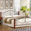 Lova VIOLETTA bed spalva: ant. cherry/black