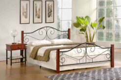 Lova VIOLETTA bed spalva: ant. cherry/black