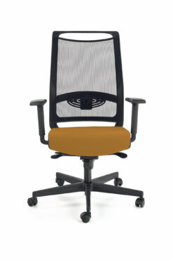 GULIETTA office chair, spalva: black / mustard