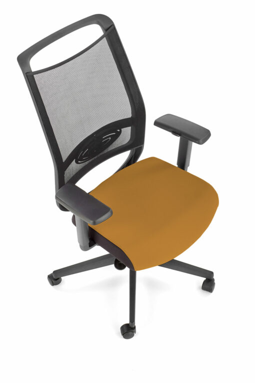GULIETTA office chair, spalva: black / mustard