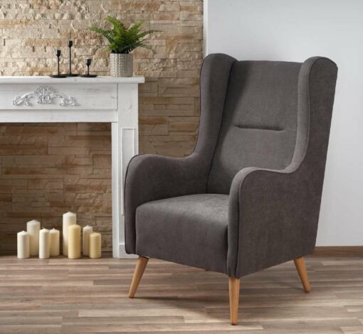 CHESTER leisure chair, spalva: dark grey