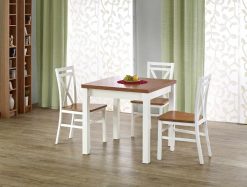 GRACJAN table spalva: alder / white