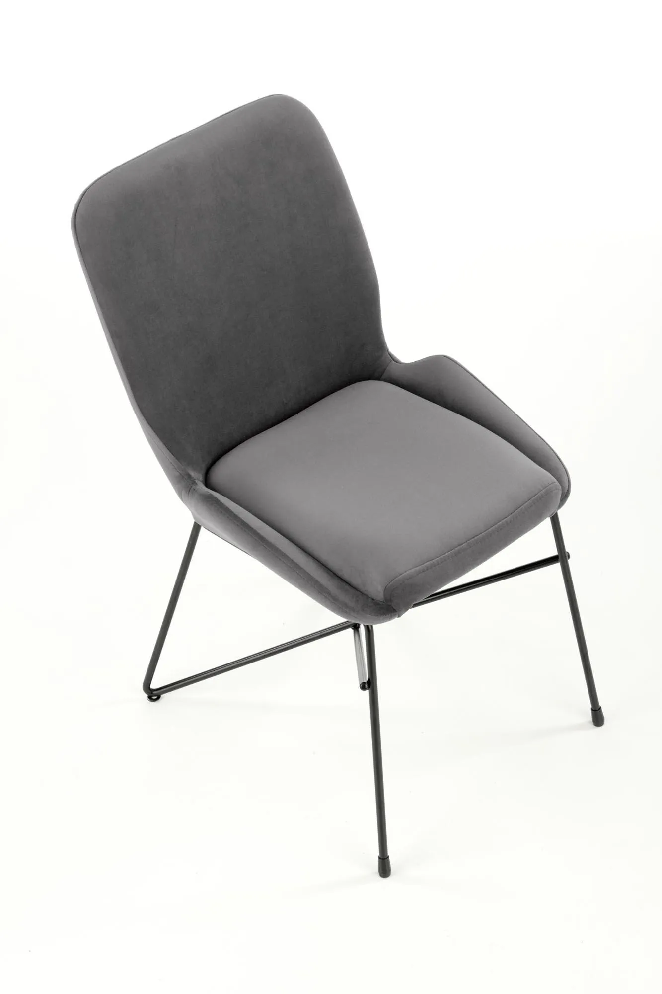 ZO-ZF101632-5 Pilka K454 kėdė su moderniu dizainu interjere