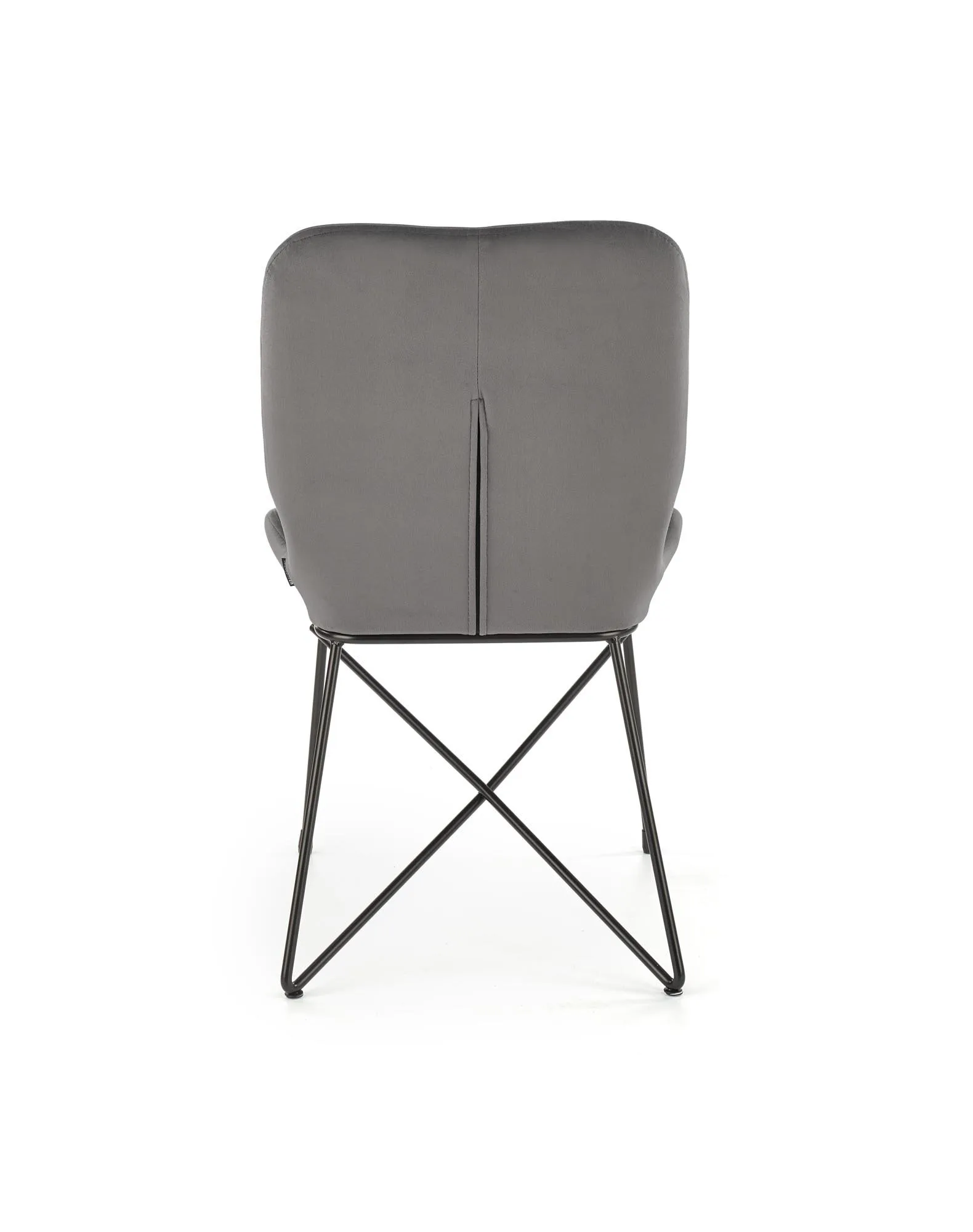 ZO-ZF101632-6 Pilkos K454 kėdės elegantiškas dizainas moderniam interjerui