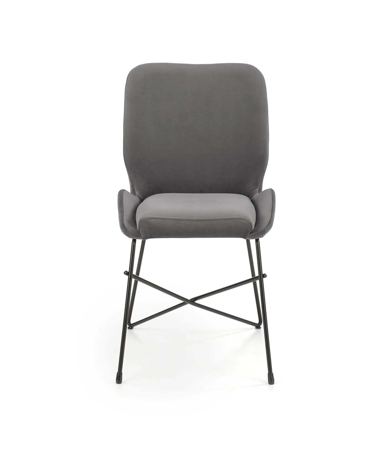 ZO-ZF101632-9 Pilka K454 kėdė moderniame interjere prie valgomojo stalo