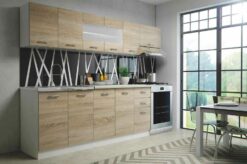 PERŁA 260 - SONOMA OAK/WHITE